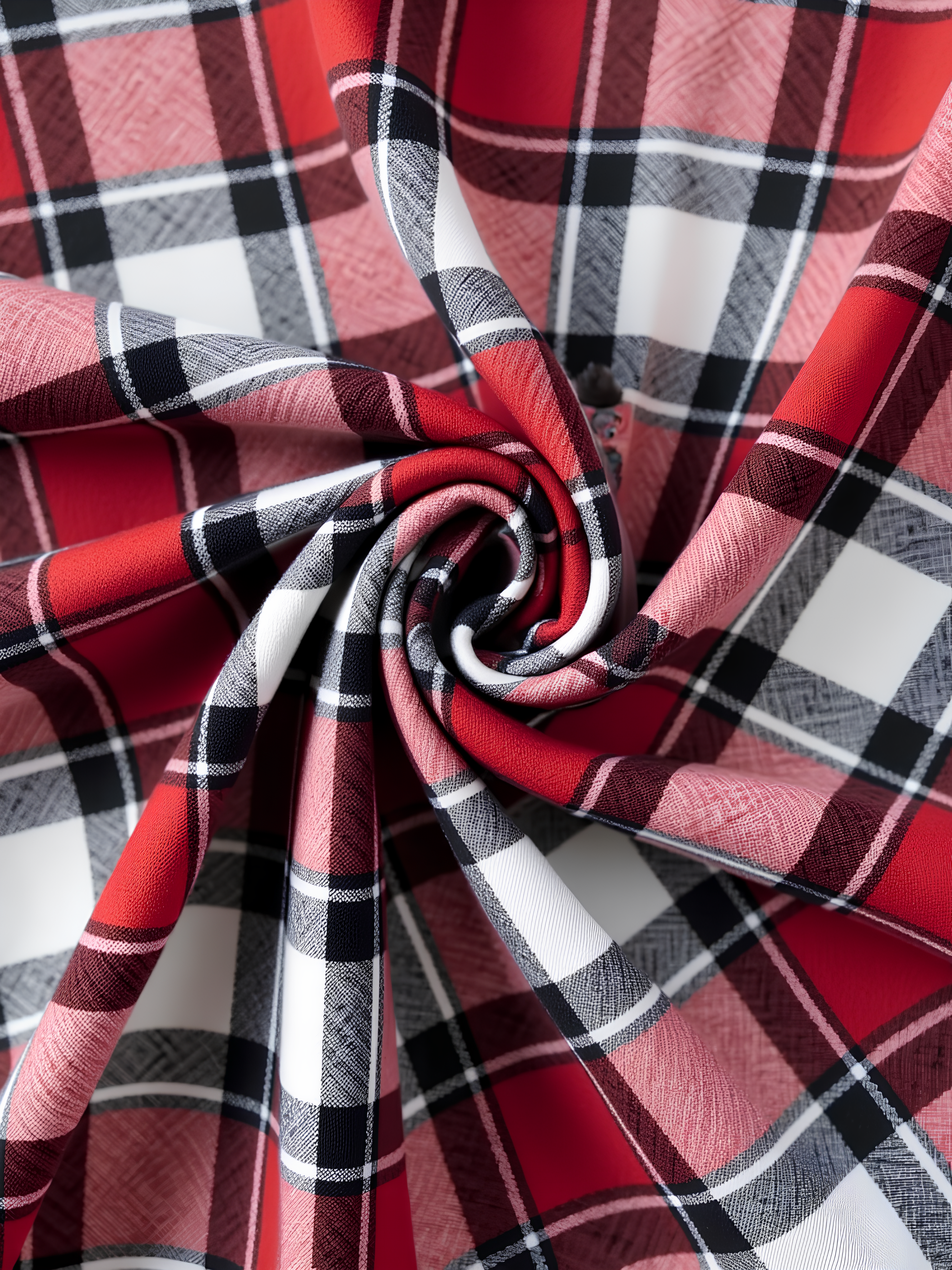 Button Down Plaid Maternity Vest