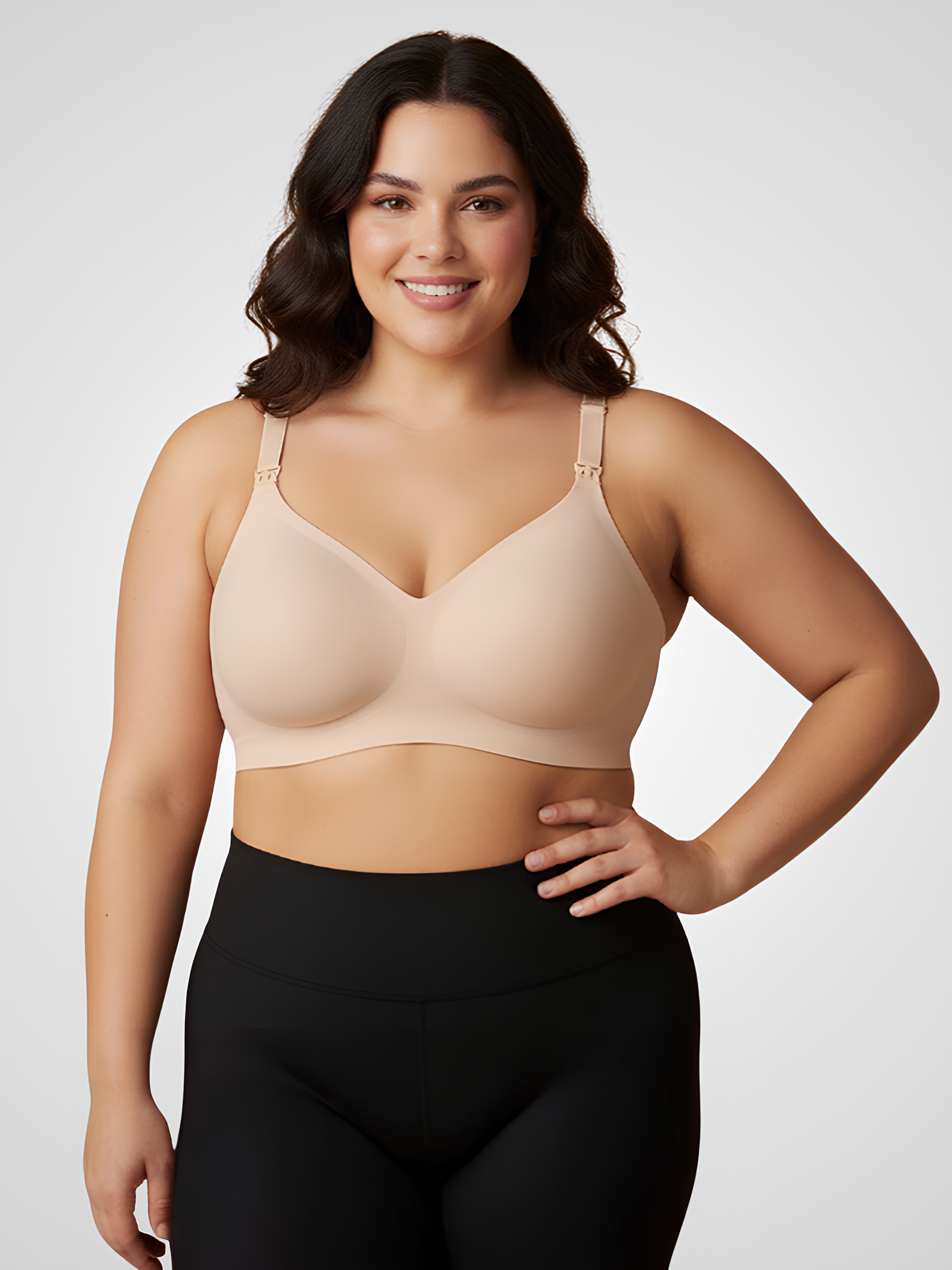 Seamless Push Up Nursing Bra