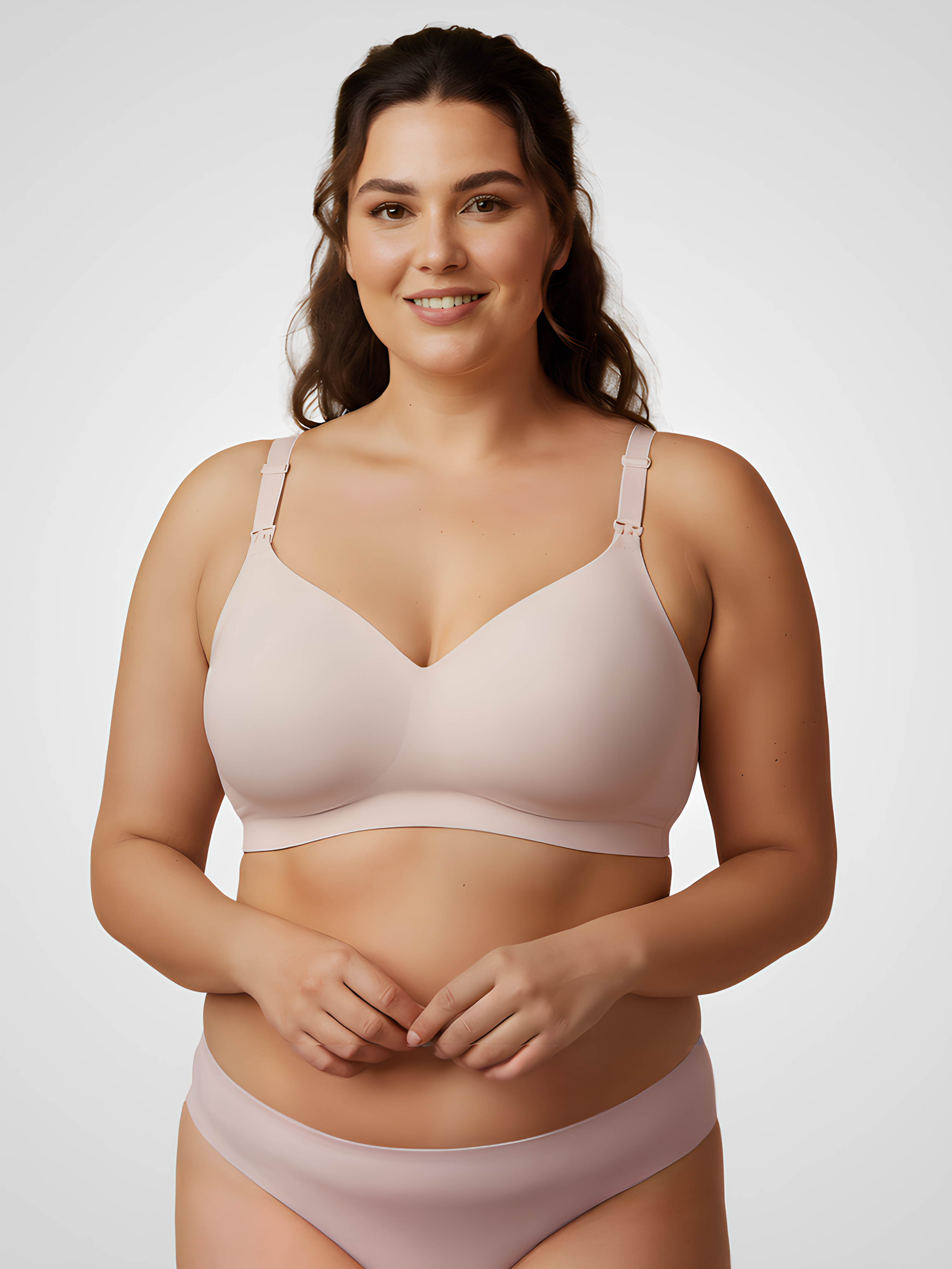 Seamless Push Up Nursing Bra