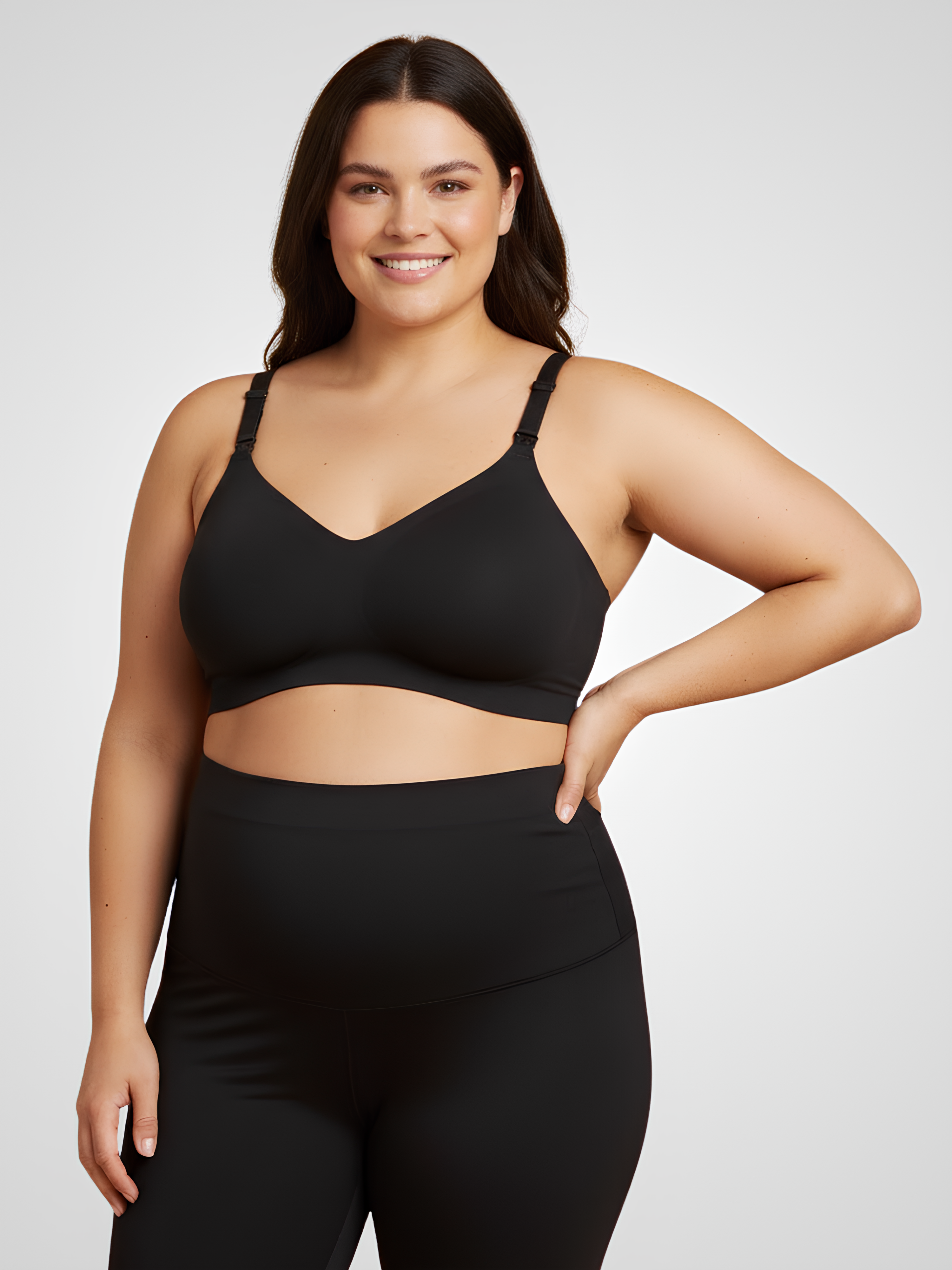 Seamless Push Up Nursing Bra