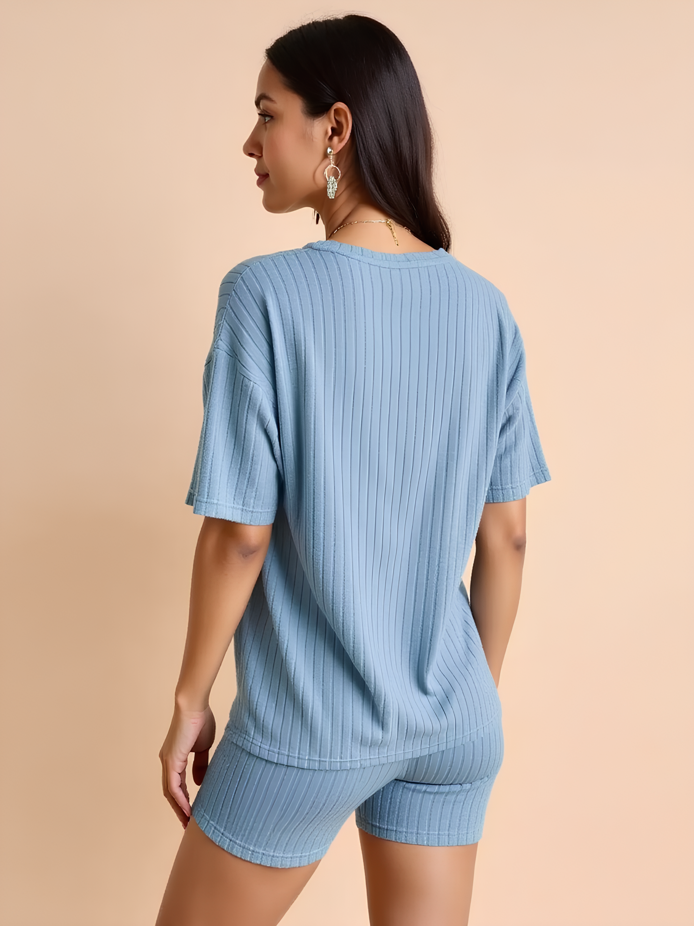 Everyday Maternity Knit Shorts Set