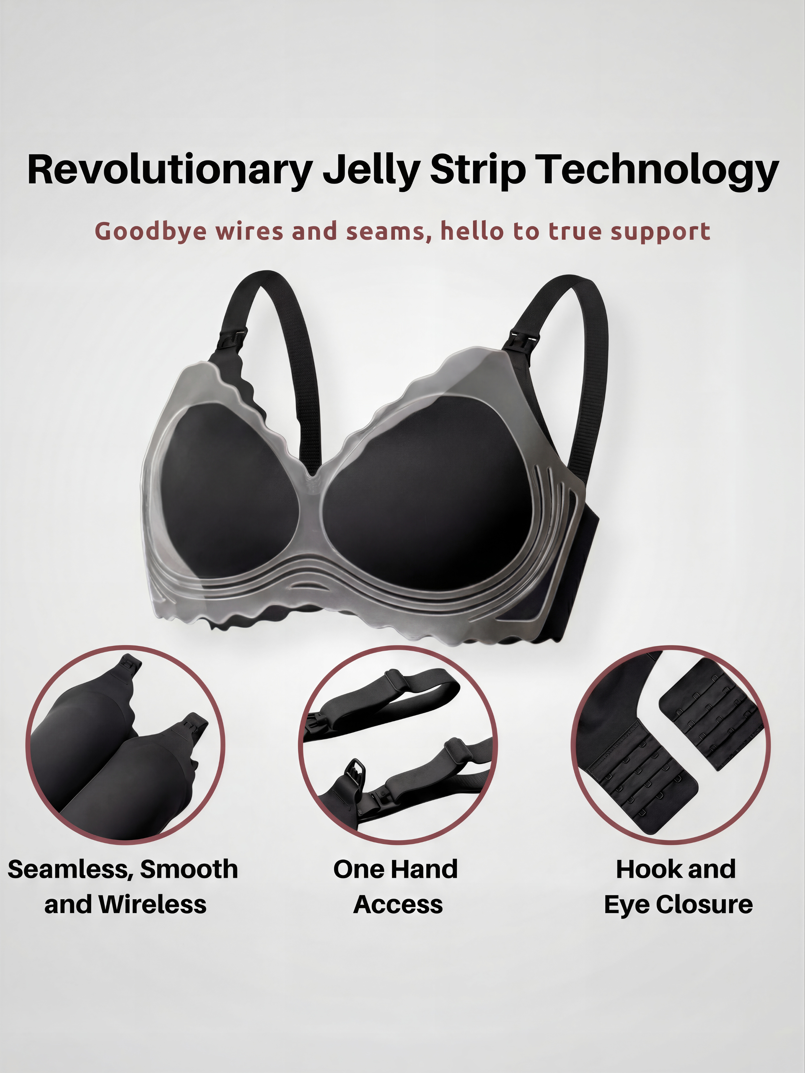 Floral Push up Nursing Bra